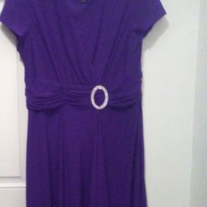 Purple dress